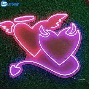 wholesale hustle oh baby custom acrylic wall wedding party decor rgb led light letters spell words will you marry me neon sign