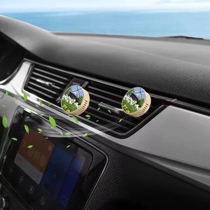 1 pièce, diffuseur d'air de voiture vierge pour sublimation, élimine les odeurs, accessoires de transfert thermique pour sortie de <span class=keywords><strong>climatisation</strong></span>, pour aromathérapie automobile haut de gamme - Product Image 5