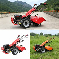 Motoculteur rotatif pour jardin et ferme, 15 CV, mini-tracteur à deux roues