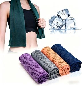 Serviette rafraîchissante en microfibre, réutilisable, pour la gym, le fitness, le sport, cadeaux promotionnels, vente en gros à prix réduit - Product Image 1