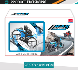 Không Đầu Độ Cao Giữ Rc Quadcopter Bay Không Người Lái Bay Xe Máy Với Ánh Sáng - Product Image 6