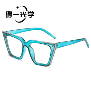กรอบแว่นตาแบบ Cat Eye ป้องกันแสงสีฟ้า เลนส์ PC แบบเต็มกรอบ สำหรับทุกเพศ - Product Image 5