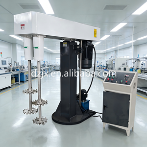 เครื่องผสมสารเคมีแบบป้องกันการระเบิดความเร็วสูง DZJX สำหรับสี หมึก เรซิ่น พร้อมระบบยกปรับความถี่ได้ ผลิตโดยผู้ผลิตอุปกรณ์ผสม - Product Image 4