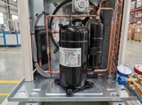 Compresor Rotatorio NH52NXBT de Alta Calidad, 208-230V 60HZ R22, Compresor de Refrigeración para Aire Acondicionado y Sistemas de Cámaras Frigoríficas