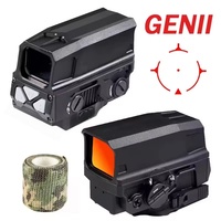 Lunette de visée holographique multifonctionnelle en alliage d'aluminium SYQT de haute qualité, durable, pour la chasse et le tir en extérieur, accessoire point rouge