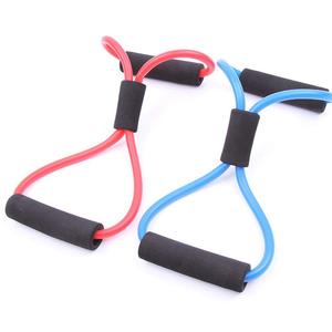 Bande de Résistance TPE en Forme de 8 à Haute Élasticité et Résistance Moyenne, Tube Élastique Portable pour Entraînement de Fitness du Dos et des Épaules - Product Image 5