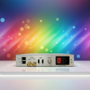 Codificador/Decodificador IP 12G SDI, Decodificador H.265, Transmisión <span class=keywords><strong>IPTV</strong></span>, Audio y Video en Vivo - Product Image 1