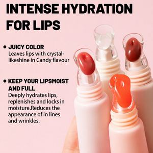 ลิปกลอสหางปลา วิตามินอี บำรุงริมฝีปาก ฉ่ำวาวดุจกระจก กลิ่นผลไม้ 4 รส ลิปบาล์มสำหรับแบรนด์ส่วนตัว - Product Image 4