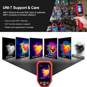Caméra thermique infrarouge industrielle Uni-T UTi120S pour la mesure de température des circuits et des sols - Product Image 6