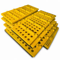 Plaque tamis en PU personnalisable pour crible vibrant, traitement des minerais, panneau tamis en maille de polyuréthane haute performance, prix