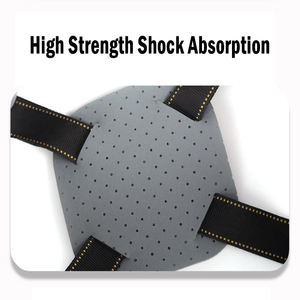 사용자 정의 HDPE 독일 유리 섬유 건설 노동자 하드 모자 통풍 공기 구멍 안전 헬멧 석탄 채광 헤드 보호 - Product Image 5