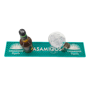 Tapis de bar en PVC <span class=keywords><strong>Casamigos</strong></span> <span class=keywords><strong>Tequila</strong></span>, tapis de bar en caoutchouc imprimé sur mesure, tapis antidérapant pour comptoir de bar, pub à domicile, usage commercial - Product Image 6