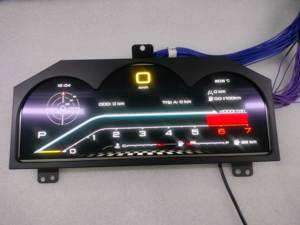 แผงหน้าปัดรถ Linux <span class=keywords><strong>Digital</strong></span> Cluster สำหรับ Toyota HILUX 2005-2015 LCD อุปกรณ์แผงหน้าปัดรถยนต์ - Product Image 5