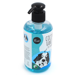 Shampooing de bain pour animaux de compagnie à la peau sensible de marque privée OEM shampooing hydratant et apaisant au parfum de vanille et de noix de coco pour tous les chiens et chats - Product Image 5