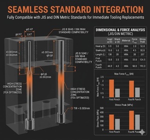 หัวเจาะทังสเตนคาร์ไบด์ความแม่นยำสูงพิเศษ ±0.001 มม. พร้อมเม็ดมีดขนาดเล็กพิเศษ - Product Image 4