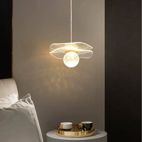 Luminaire suspendu de style rétro chinois en forme de lotus pour entrée, table à manger, cave à vin, comptoir de bar, salon de thé, chemin de marche
