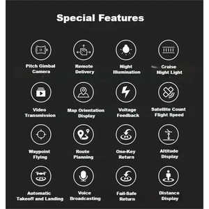 โดรนอุตสาหกรรมที่ปรับปรุง ZL600-10KG เพื่อการเกษตรการดำเนินงานทางอากาศมีประสิทธิภาพสูงโหลดเครื่องจักรอุตสาหกรรมที่ใช้ - Product Image 2