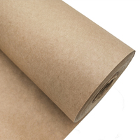 Rouleau de papier kraft personnalisé, papier kraft brun, papier boucher