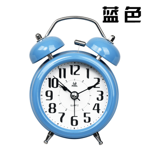 Réveil de bureau à double cloche personnalisé Snooze, horloge à quartz de <span class=keywords><strong>3</strong></span> pouces, double cloche en métal, <span class=keywords><strong>mouvement</strong></span> à balayage - Product Image 5