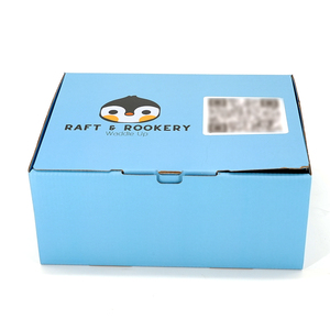 Boîte d'expédition personnalisée écologique avec impression, boîte à rabat, boîte <span class=keywords><strong>Alien</strong></span> Airpaln, boîte d'expédition express - Product Image 4