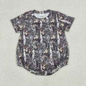 En Stock, Boutique MAMAS BOY, Romper sin Mangas con Bordado de Camuflaje para Bebés, Ropa Casual para Recién Nacidos, Venta al por Mayor de Fábrica - Product Image 6
