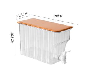 <span class=keywords><strong>Distributeur</strong></span> de boissons glacées en plastique avec robinet sans fuite <span class=keywords><strong>Distributeur</strong></span> de boissons pour réfrigérateur avec robinet pour fête - Product Image 3