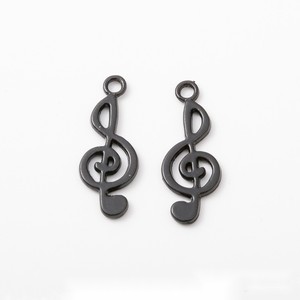 จี้รูปเครื่องหมาย Treble Clef แบบตอกลาย ทำจากโลหะผสมสังกะสี สำหรับเป็นของขวัญให้ผู้กำกับคณะนักร้องประสานเสียง - Product Image 4