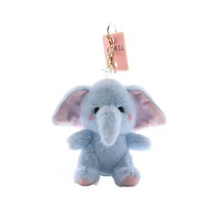 Neue Ankunft Plüsch Mix Farben Little Elephant Key chain Gefüllte Puppen tasche Anhänger Mädchen Geschenk Weiche bunte kleine Elefant Schlüssel ring - Product Image 1