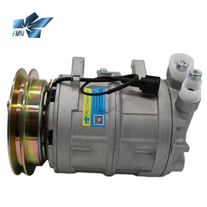 Compresor de Aire Acondicionado Electrónico para Automóvil 92600-OW803 de 12 V para Nissan Terrano, Compresor de Aire Acondicionado CWV617 92600-58N00 - Product Image 1