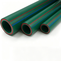 Tuyau d'eau PPR PN20 DN20 DN25 DN32 pour l'alimentation en eau chaude et froide, tuyau de plomberie à fusion thermique, fabricant OEM