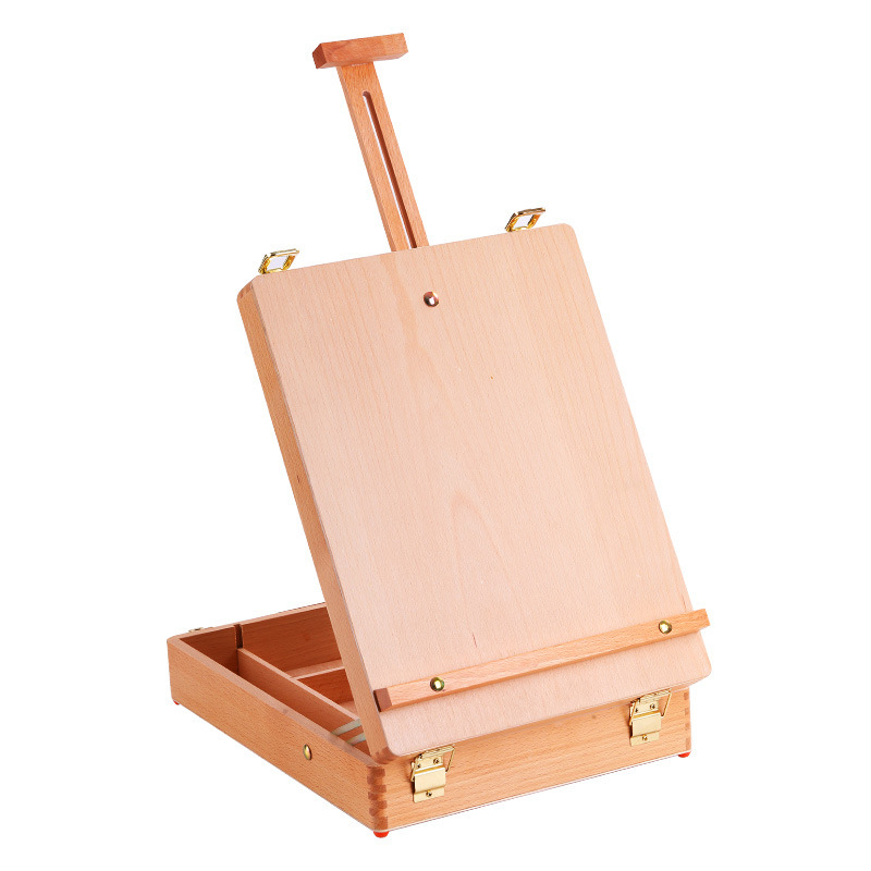 Hand held Tabletop Wooden Easel Table