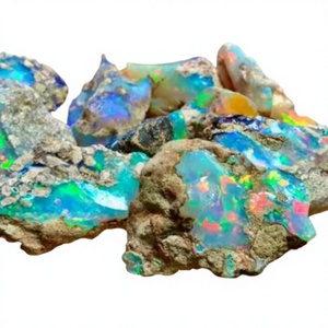 Opale du Rajasthan de qualité supérieure, pierre précieuse naturelle brute, style cabochon, pour la fabrication de bijoux, évaluation par une tierce partie, taille personnalisable - Product Image 1