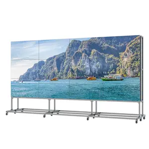 OEM 4K HD affichage publicitaire 2x2 mur vidéo panneau LG écran d'épissure Lcd mur vidéo