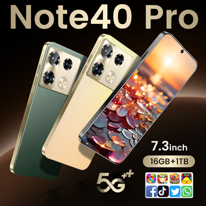 Siêu giá rẻ Lưu ý 40 Pro toàn cầu phiên bản điện thoại thông minh màn hình lớn lớn bộ nhớ điện thoại di động - Product Image 4