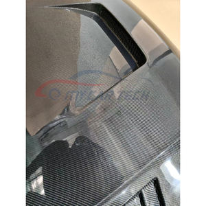 Cubierta de Fibra de Carbono para Capó Delantero de Volkswagen <span class=keywords><strong>Polo</strong></span> <span class=keywords><strong>2018</strong></span>-2024 - Product Image 4