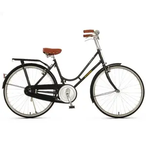 Billiges klassisches Citybike/China Damen Fahrräder 26 Zoll Lady Bike High Carbon Stahl City Fahrrad/Retro Holland 28 Zoll Fahrrad