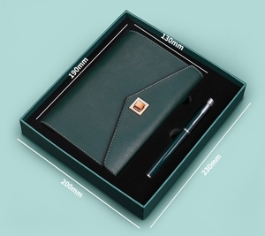 Juego de Regalo Empresarial de Papel de Lujo 3 en 1 con Logotipo Personalizado, Diseño de Color Personalizado, Impresión de Serigrafía - Product Image 2
