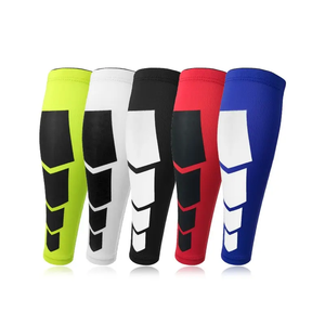 HWC-0191#Top Selling Calf <strong>Leg</strong> Support <strong>Sleeve</strong> Compression Sports Calf Knee Brace <strong>Football</strong> <strong>Leg</strong> <strong>Sleeves</strong> - Product Image 2