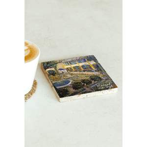 Posavasos de Piedra Individual de la Serie Vincent Van Gogh 129, Elegante Soporte para Bebidas - Product Image 2