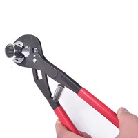 MAXPOWER Tools Pince à pompe à eau en acier à immersion Clé universelle Clé à tuyau Outils à main pour plombier Mâchoire droite Amélioration de l'habitat