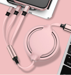 Câble de charge rapide 3 en 1 avec logo personnalisé, 1 m, câble de charge pour téléphone portable USB/Type-C/Android, câble pour iPhone - Product Image 6
