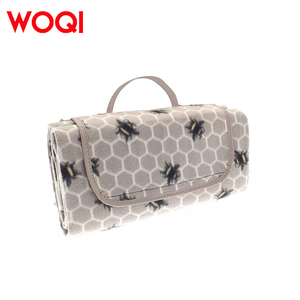 Tappeto da Picnic impermeabile WOQI all'ingrosso personalizzato all'aperto pieghevole grande spiaggia campeggio - Product Image 4