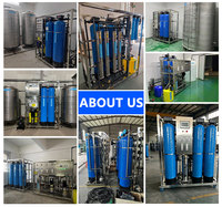 Machine de purification d'eau automatique par osmose inverse de 1000 litres par heure avec sortie d'usine