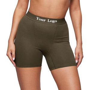 Biancheria intima personalizzata in <span class=keywords><strong>cotone</strong></span> elasticizzato a vita alta da donna Boxer Boxer <span class=keywords><strong>slip</strong></span> <span class=keywords><strong>slip</strong></span> - Product Image 1