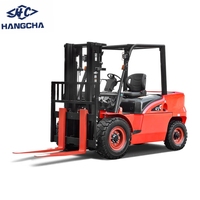 Chariot élévateur diesel Hangcha série X 2,5t avec mât triplex en option, faibles émissions CPCD25-XRW10, CPYD25-XRW52F