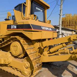 Caterpillar D7h Bulldozer Usado Alta potencia 180HP 4,3 M Capacidad de dormitación Bomba y motor equipado D8g D8l D8r D7r Venta caliente en stock - Product Image 6