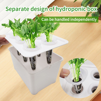 Petite boîte de culture hydroponique légère en PP pour balcon, maison et jardin, utilisation au sol, équipement de culture de légumes en extérieur/intérieur