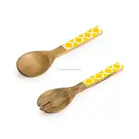 14.8CC plastic PP yellow flat bottom measuring spoon 14.8ml