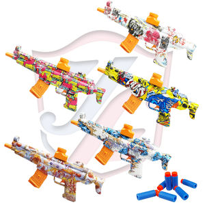 Remise de la peau de Noël MP5 Blaster électrique Splatter Ball Gun jouet automatique pour adultes avec des balles en plastique souple - Product Image 1