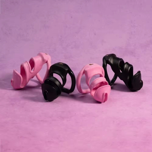 Anillo Vibrador de Malla Hueca en Oferta, Juego de Anillos para Pene con Múltiples Modos de Vibración, Anillo de Silicona para Retrasar la Eyaculación, Estimulación para Parejas, Sexo Anal para Adultos - Product Image 2